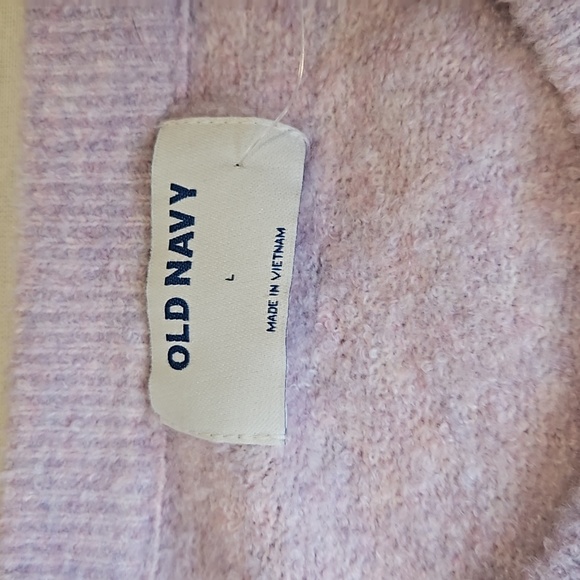 NWT Old Navy blousan sleeve sweater in lilac size L - Picture 5 of 10